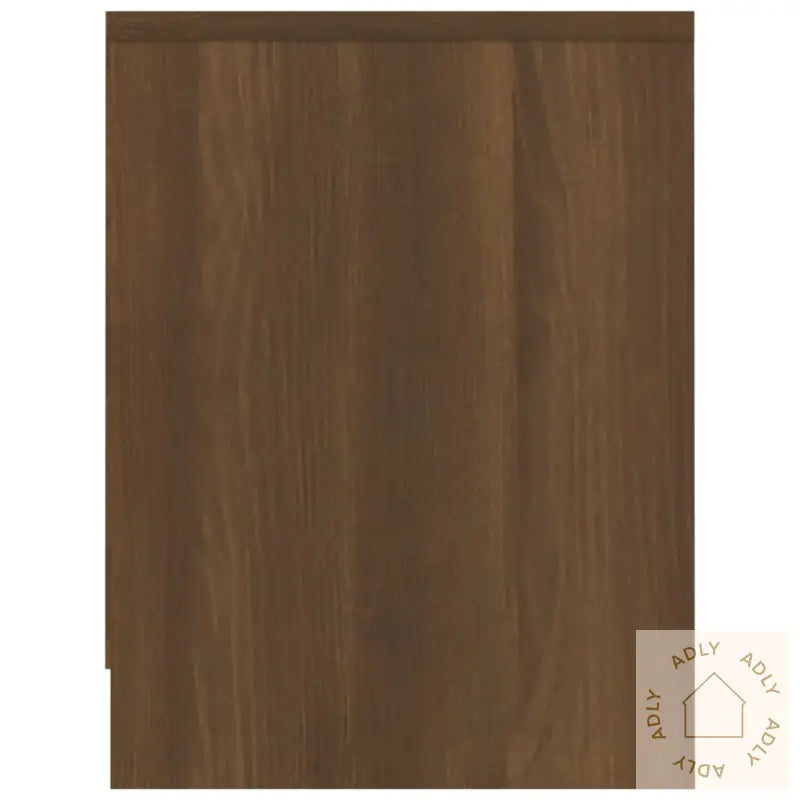 Nattbord 2 Stk Brun Eik 40X30X40 Cm Sponplate