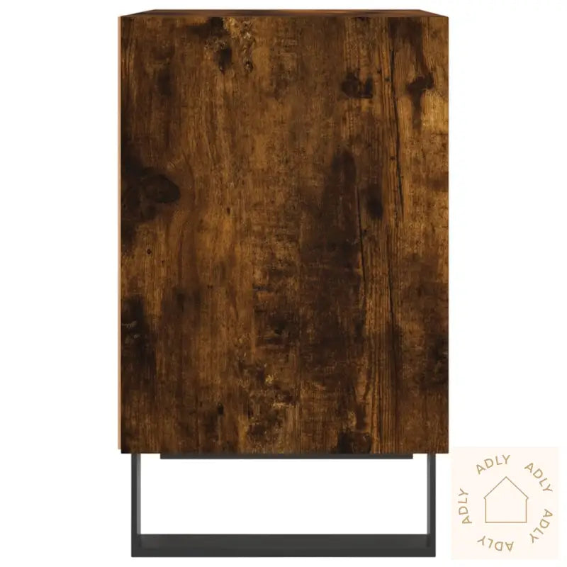 Nattbord Røkt Eik 40X30X50 Cm Konstruert Tre