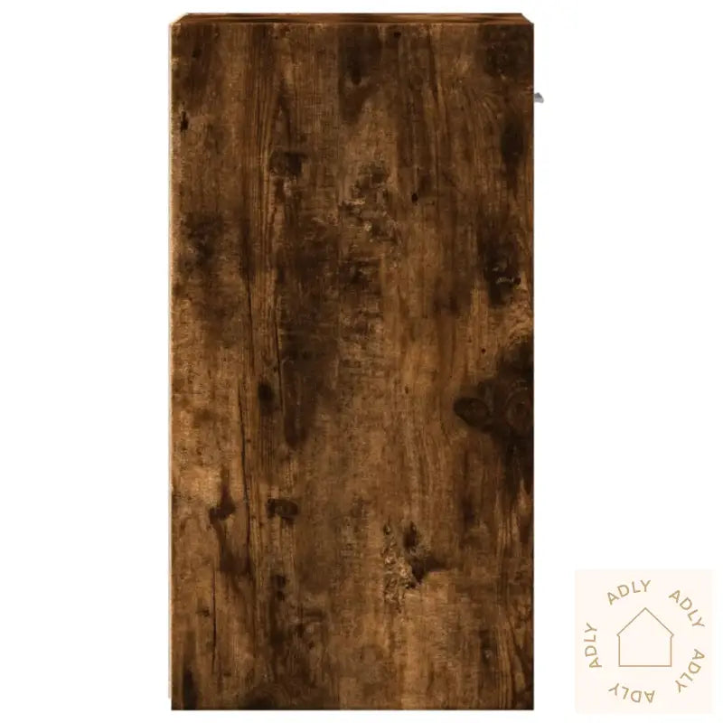 Nattbord 2 Stk Røkt Eik 35X34X65 Cm Konstruert Tre