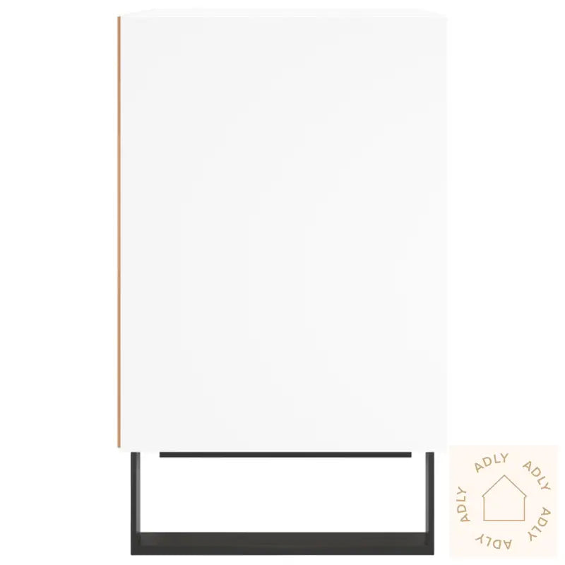 Nattbord 2 Stk Hvit 40X30X50 Cm Konstruert Tre