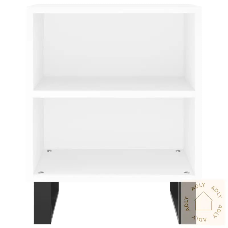 Nattbord 2 Stk Hvit 40X30X50 Cm Konstruert Tre