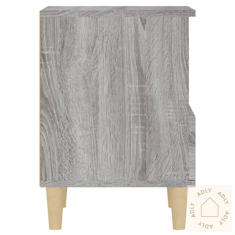 Nattbord 2 Stk Grå Sonoma 40X35X50 Cm