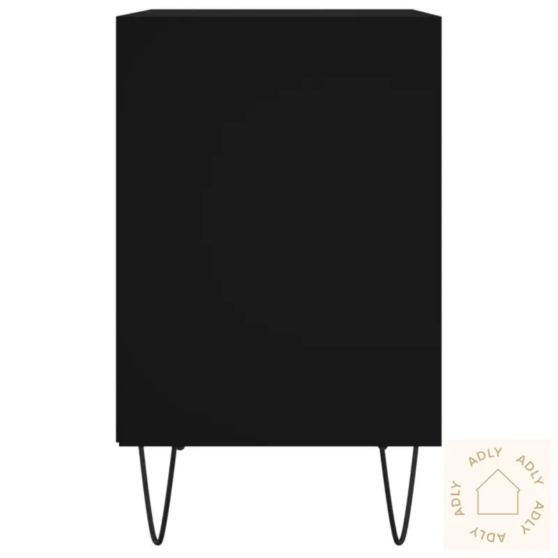 Nattbord 2 Stk Svart 40X30X50 Cm Konstruert Tre