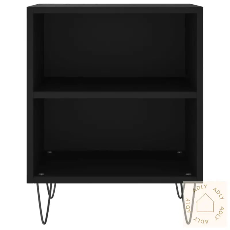 Nattbord 2 Stk Svart 40X30X50 Cm Konstruert Tre