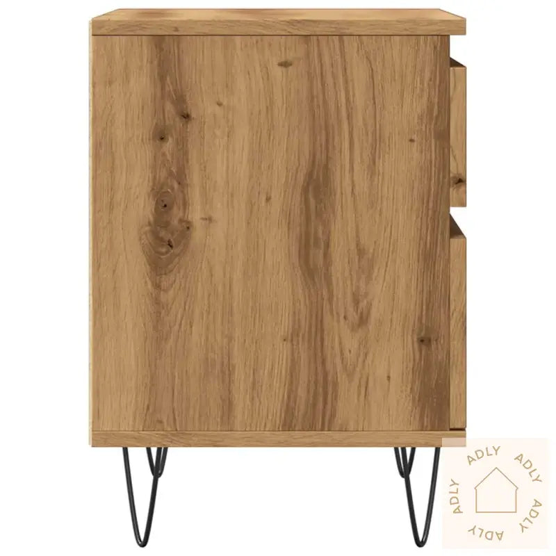 Nattbord Artisan Eik 40X35X50 Cm Konstruert Tre