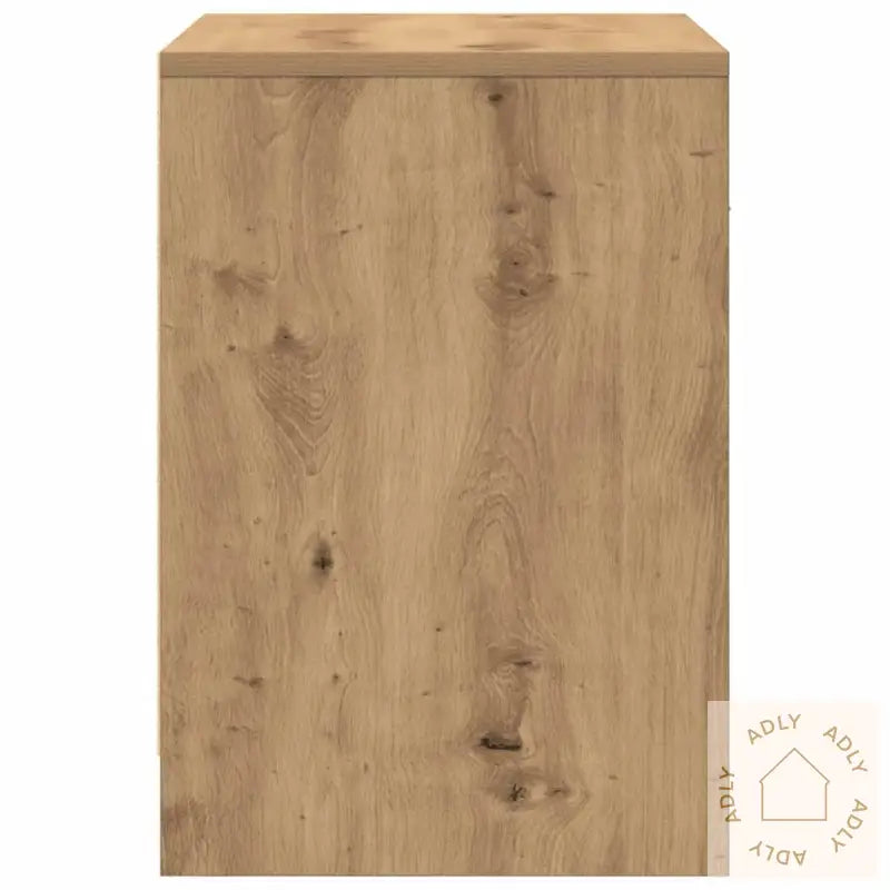 Nattbord 2 Stk Med Skuff Artisan Eik 40X34X50 Cm