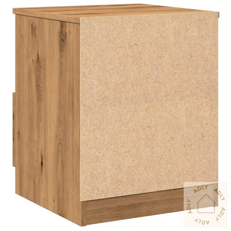 Nattbord Artisan Eik 40X40X50 Cm Konstruert Tre