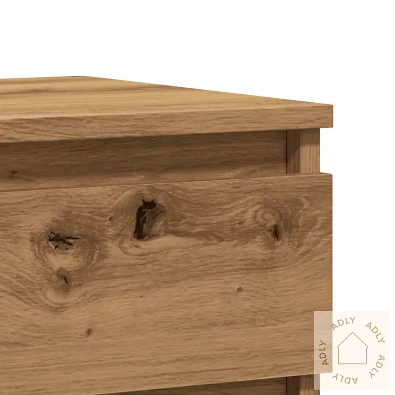 Nattbord Artisan Eik 40X35X50 Cm Konstruert Tre