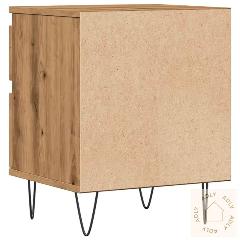 Nattbord Artisan Eik 40X35X50 Cm Konstruert Tre