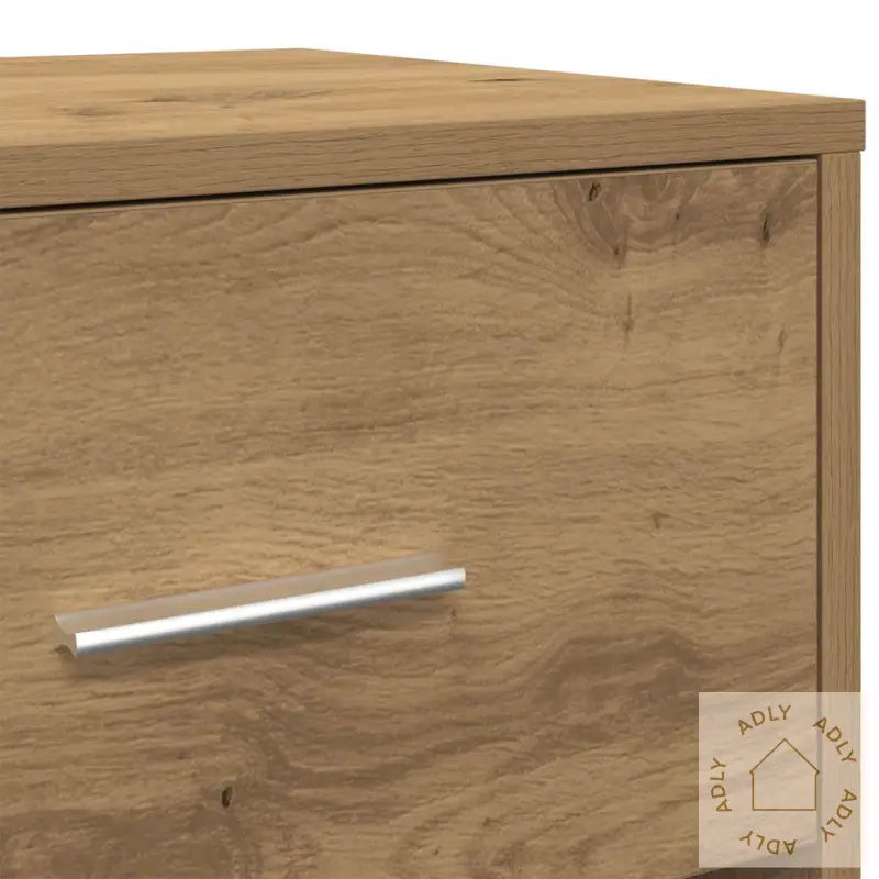 Nattbord 2 Stk Med Skuff Artisan Eik 40X34X50 Cm