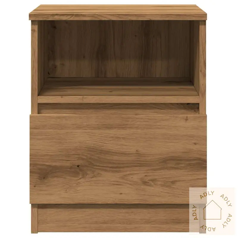 Nattbord Artisan Eik 40X40X50 Cm Konstruert Tre