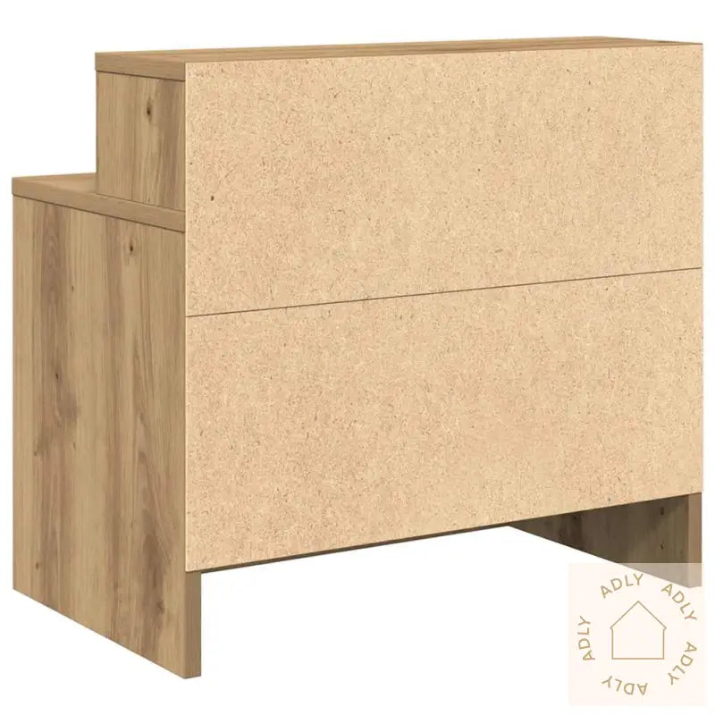 Nattbord Med Skuff 2 Stk Artisan Eik 51X31X47 Cm