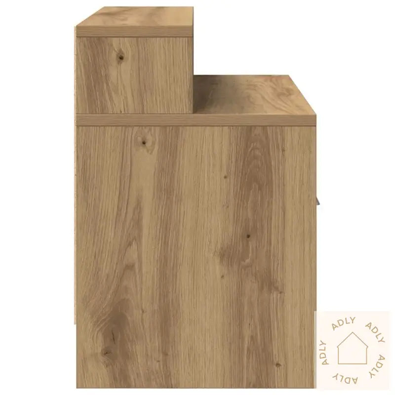 Nattbord Med Skuff 2 Stk Artisan Eik 51X31X47 Cm