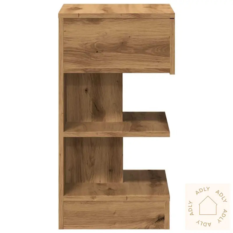 Nattbord 2 Stk Artisan Eik 40X35X65 Cm Konstruert Tre