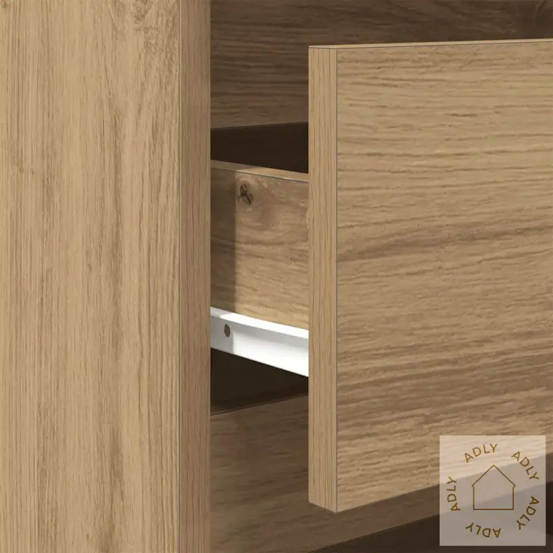 Nattbord 2 Stk Artisan Eik 40X35X62,5 Cm Konstruert Tre