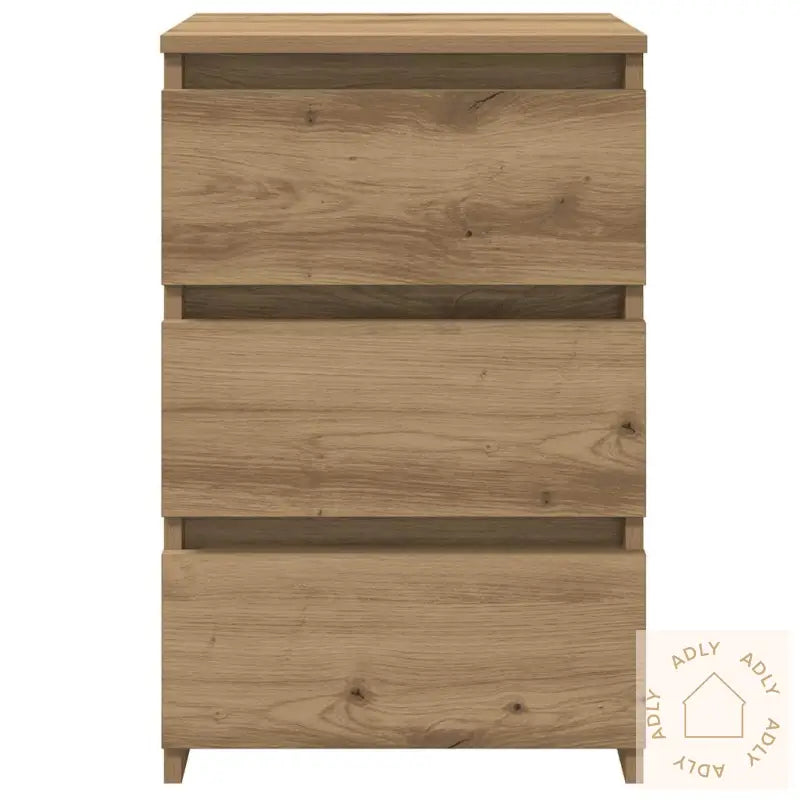 Nattbord 2 Stk Artisan Eik 40X35X62,5 Cm Konstruert Tre