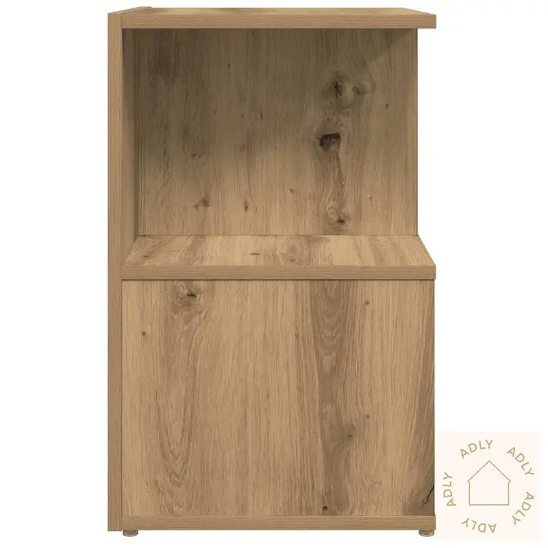 Nattbord 2 Stk Artisan Eik 35X35X55 Cm Konstruert Tre