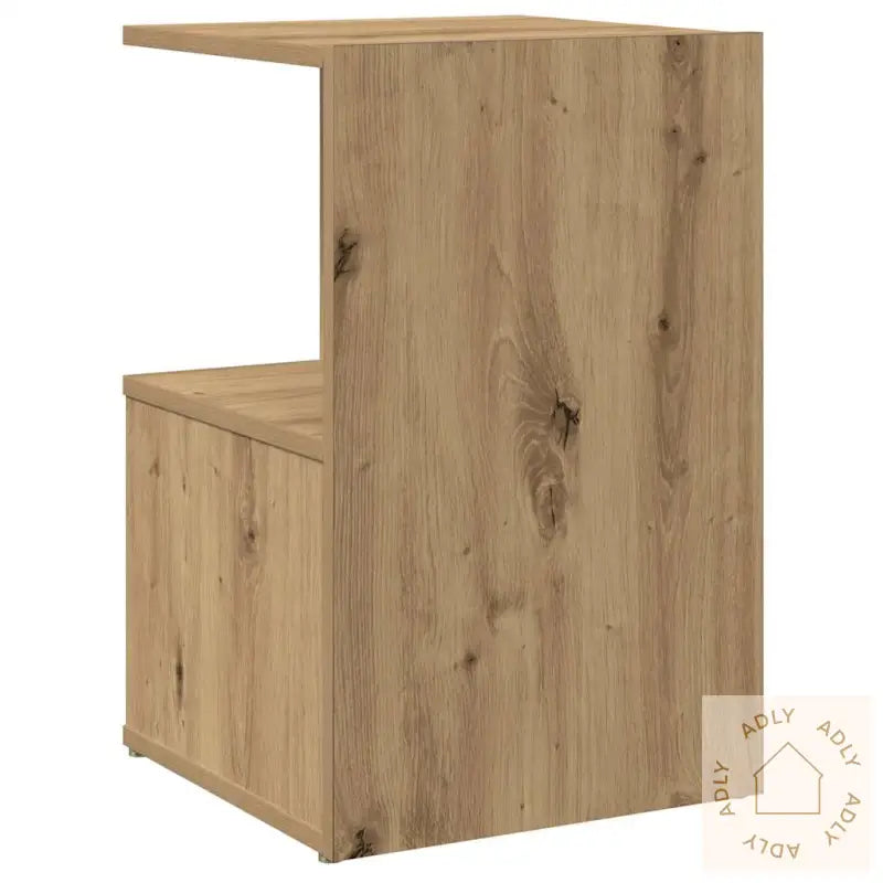 Nattbord 2 Stk Artisan Eik 35X35X55 Cm Konstruert Tre