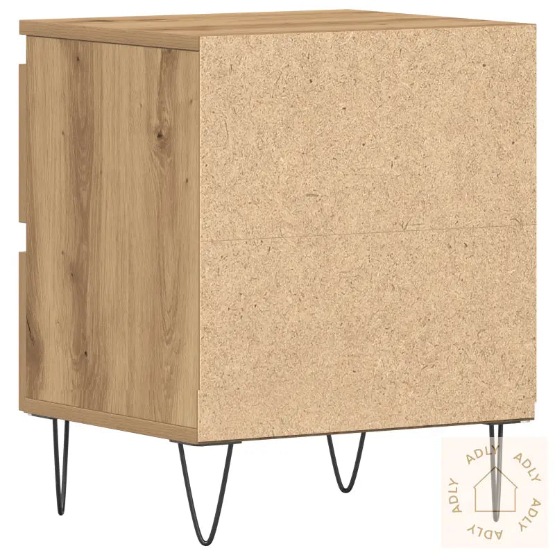 Nattbord 2 Stk Artisan Eik 40X35X50 Cm Egetre