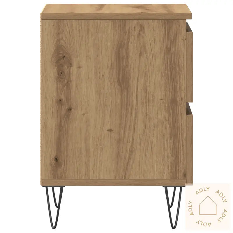 Nattbord 2 Stk Artisan Eik 40X35X50 Cm Egetre