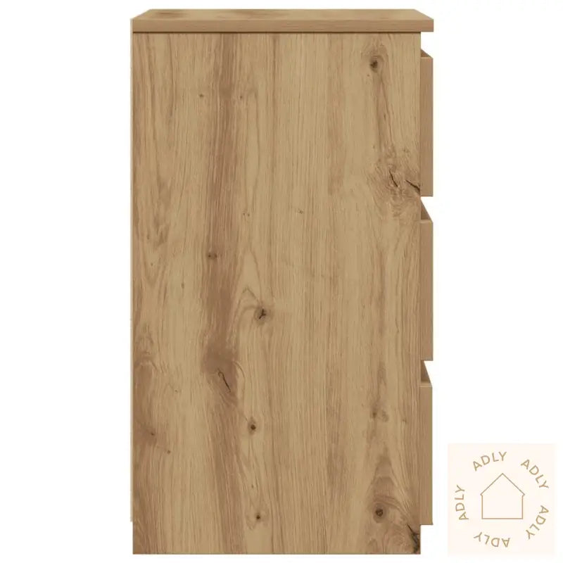 Nattbord Artisan Eik 40X35X62,5 Cm Konstruert Tre