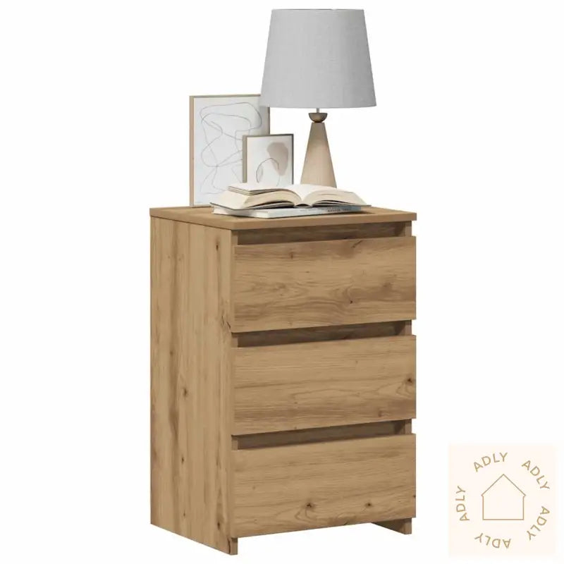 Nattbord Artisan Eik 40X35X62,5 Cm Konstruert Tre