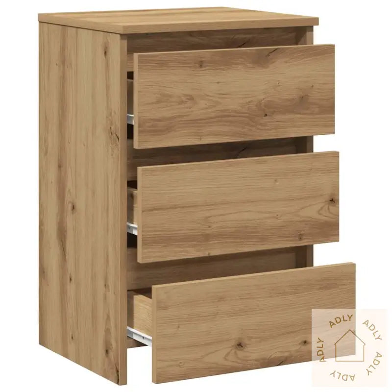 Nattbord Artisan Eik 40X35X62,5 Cm Konstruert Tre