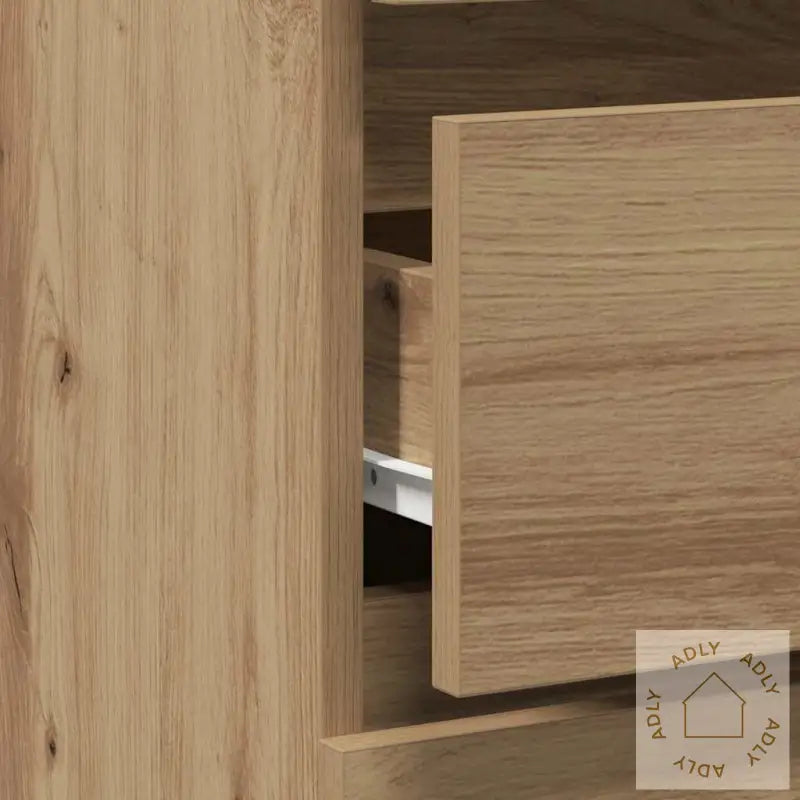 Nattbord Artisan Eik 40X35X62,5 Cm Konstruert Tre