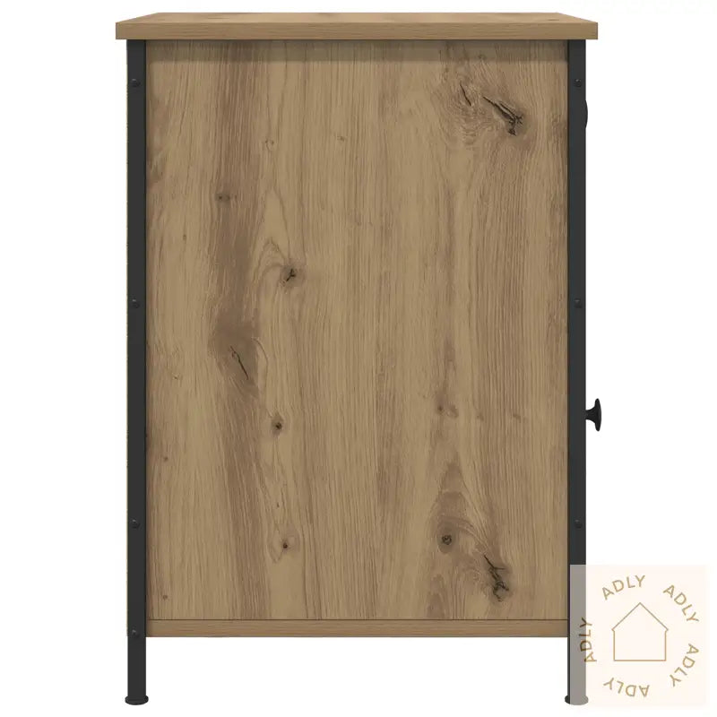 Nattbord 2 Stk Artisan Eik 40X42X60 Cm Konstruert Tre