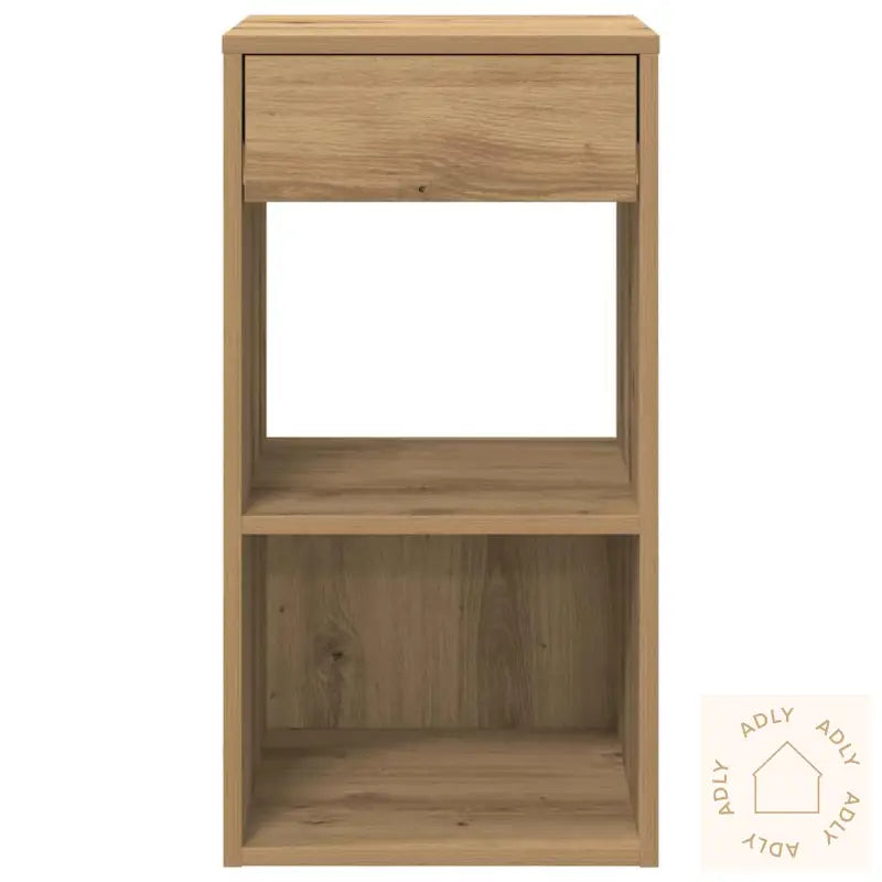Nattbord Med Skuff 2 Stk Artisan Eik 35X34X66,5 Cm