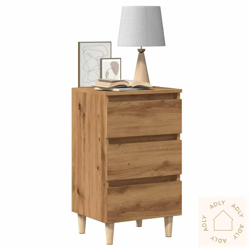 Nattbord Artisan Eik 40X35X69 Cm Konstruert Tre