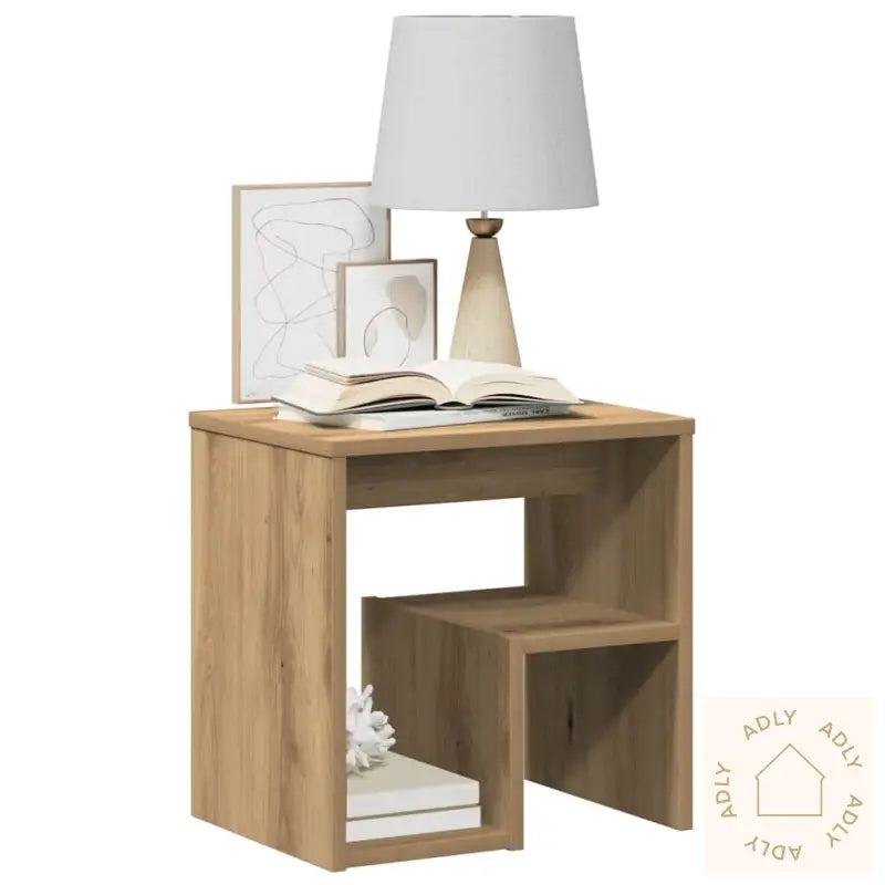 Nattbord Artisan Eik 40X30X40 Cm Konstruert Tre