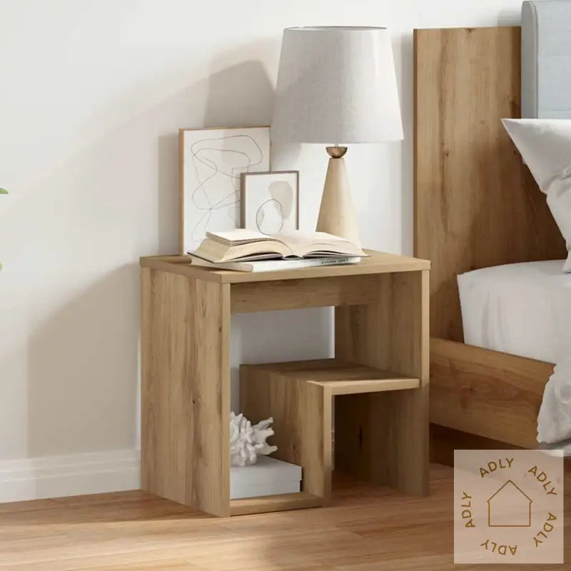 Nattbord Artisan Eik 40X30X40 Cm Konstruert Tre