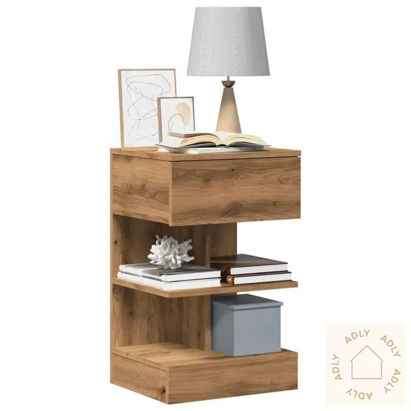 Nattbord Artisan Eik 40X35X65 Cm Konstruert Tre