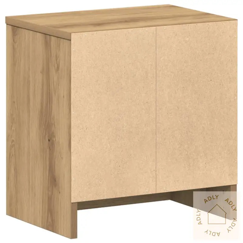 Nattbord 2 Stk Med Skuff Artisan Eik 39X28X41 Cm