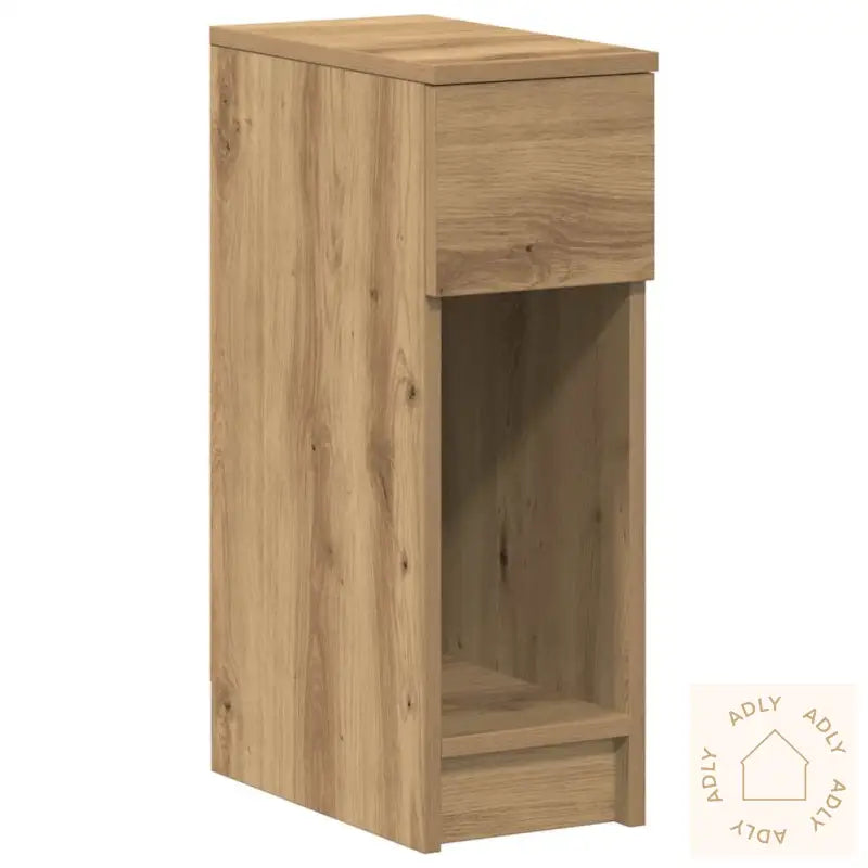 Nattskap Med Skuff 2 Stk Artisan Eik 20X36X60 Cm