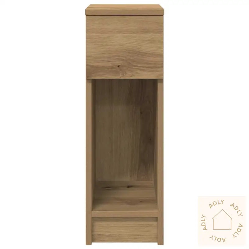Nattskap Med Skuff 2 Stk Artisan Eik 20X36X60 Cm