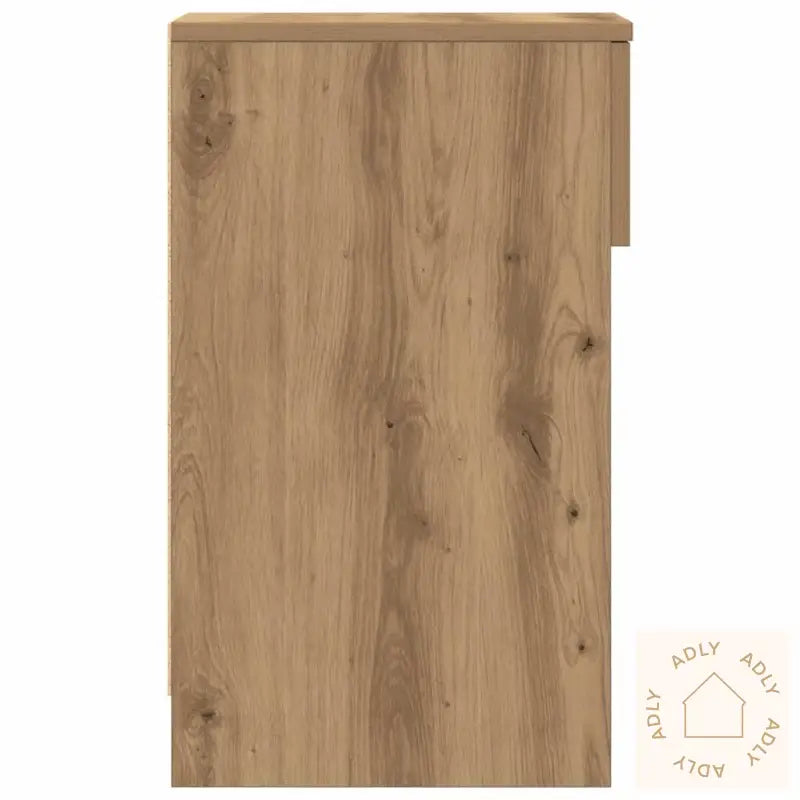 Nattskap Med Skuff 2 Stk Artisan Eik 20X36X60 Cm