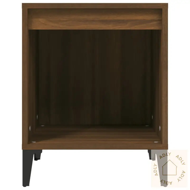 Nattbord 2 Stk Brun Eik 40X35X50 Cm