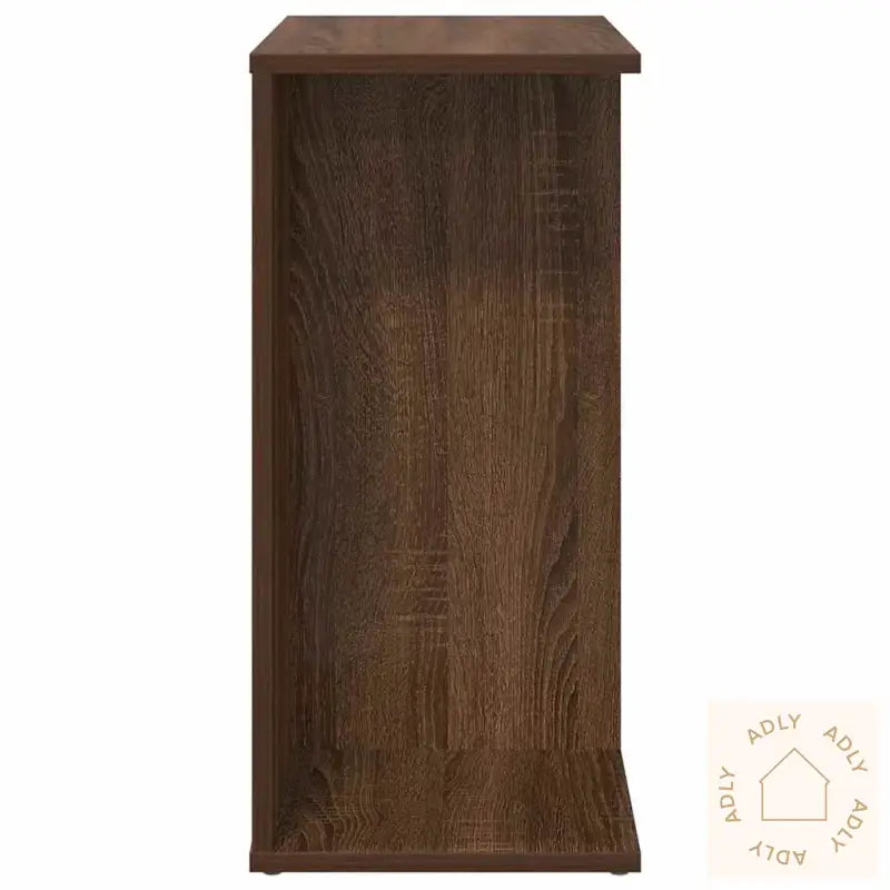 Nattbord 2 Stk Brun Eik 46,5X29X61 Cm Konstruert Tre
