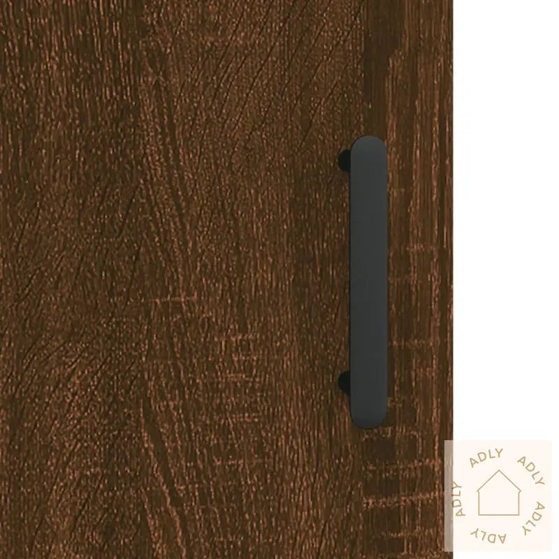 Nattbord Brun Eik 40X40X50 Cm Konstruert Tre