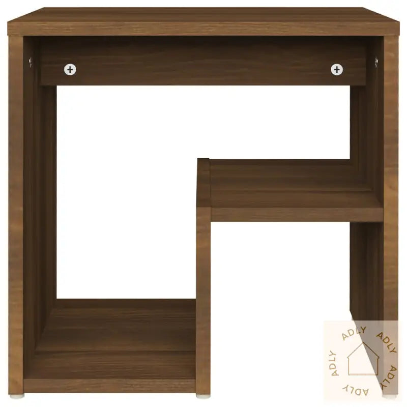 Nattbord Brun Eik 40X30X40 Cm Konstruert Tre