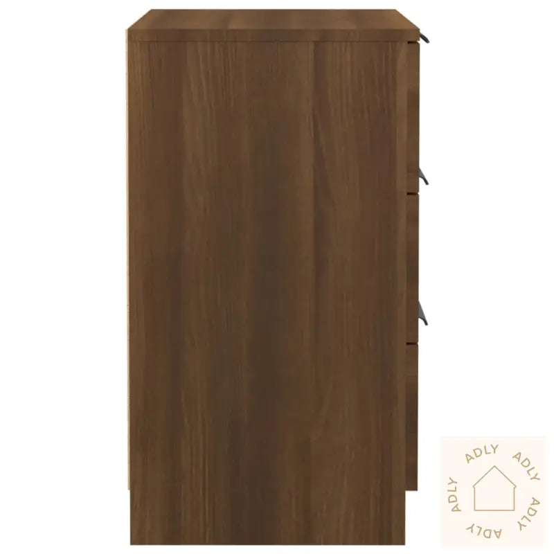 Nattbord Brun Eik 40X36X65 Cm