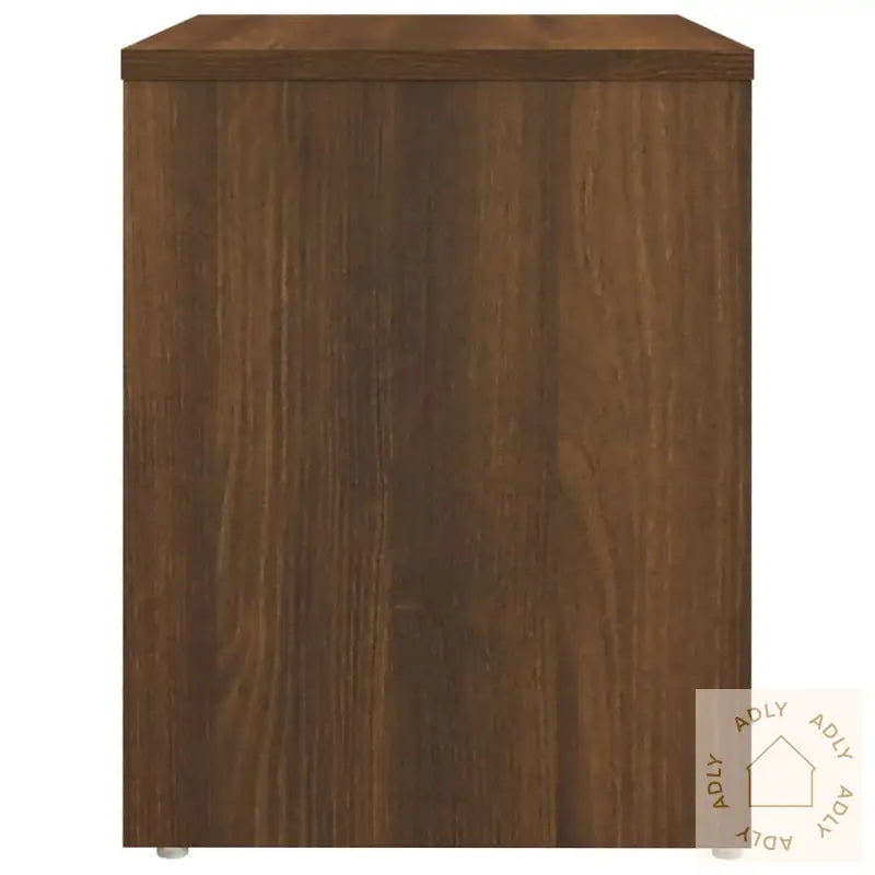 Nattbord 2 Stk Brun Eik 40X30X40 Cm Konstruert Tre