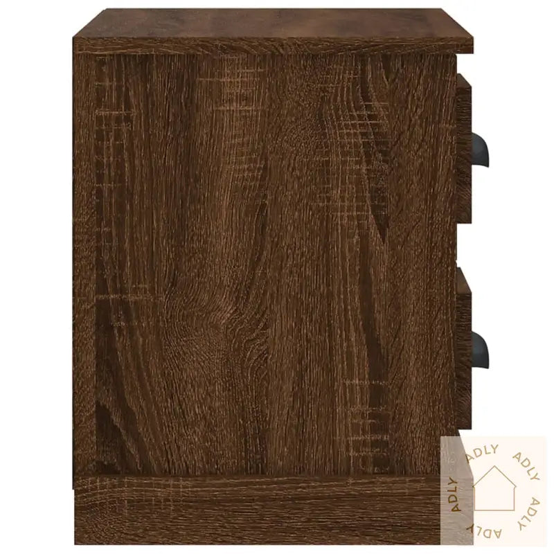 Nattbord Brun Eik 60X35,5X45 Cm