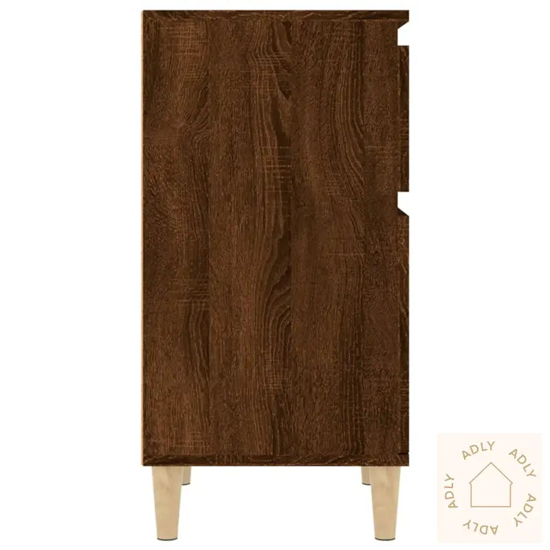 Nattbord Brun Eik 40X35X70 Cm