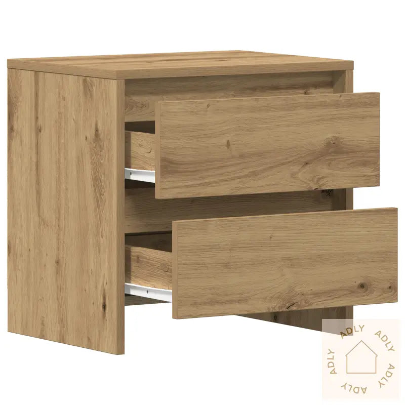 Nattbord I Artisan Eik 45X34X44,5 Cm Konstruert Tre