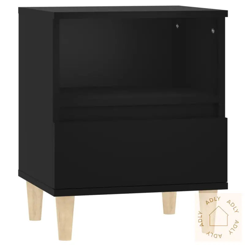 Nattbord 2 Stk Svart 40X35X50
