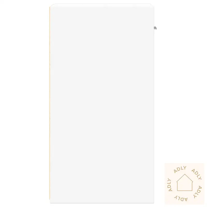 Nattbord 2 Stk Hvit 35X34X65 Cm Konstruert Tre