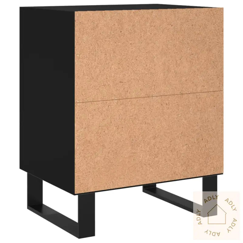 Nattbord 2 Stk Svart 40X30X50 Cm Konstruert Tre